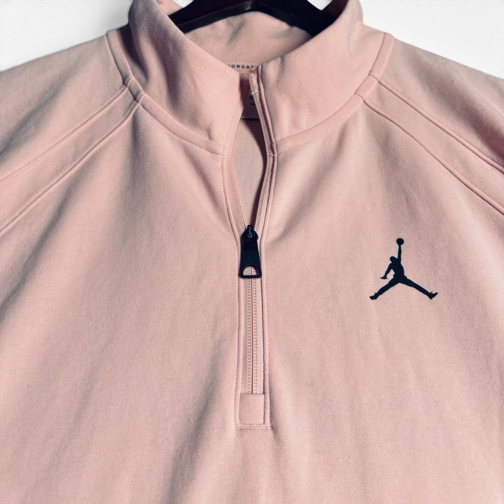 Nike Jordan Golf Dri-FIT Half Zip Pullover 2XL Pink FB7562-622 Jumpman Golfcore - Picture 4 of 14